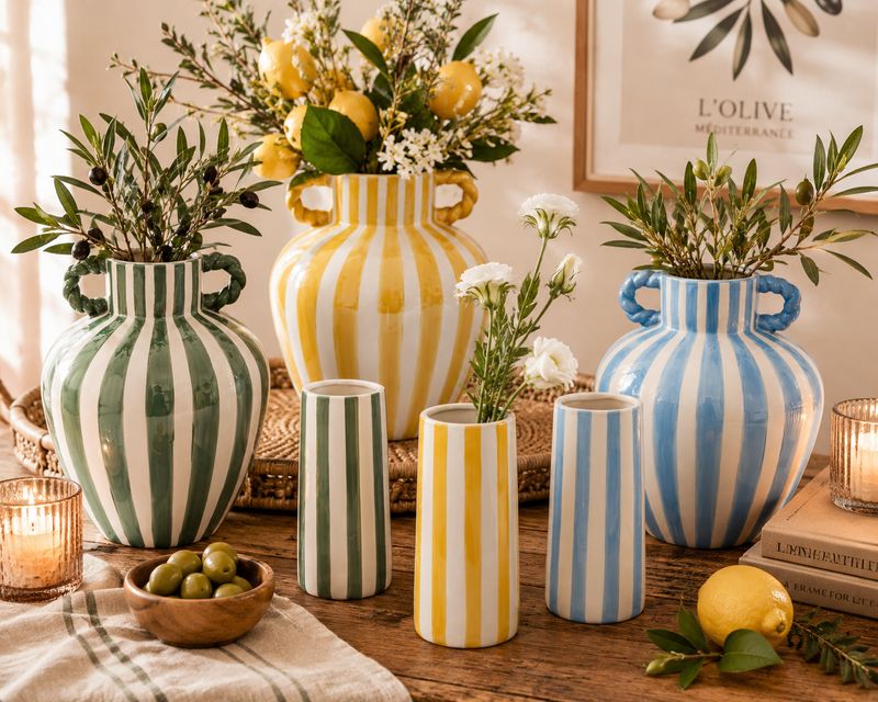 Soleil Stripe Vase