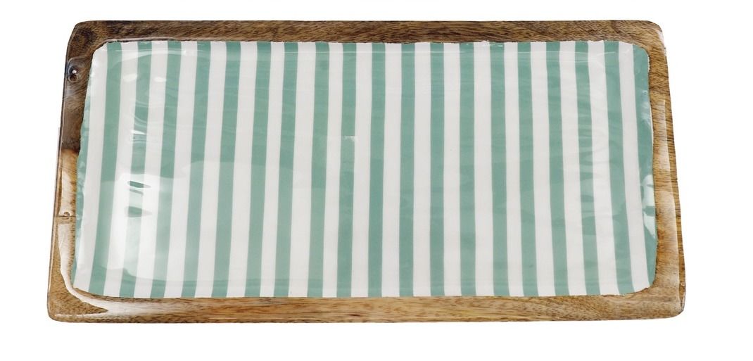 Soleil Tray, Colour: Green, Size: 40cm