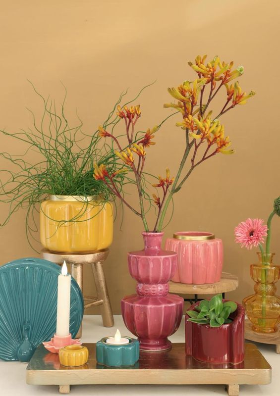 Pouff pot - Rose