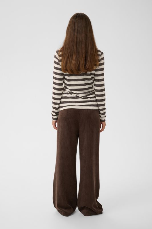 CU Alexandra Rollneck - Brown/Ecru