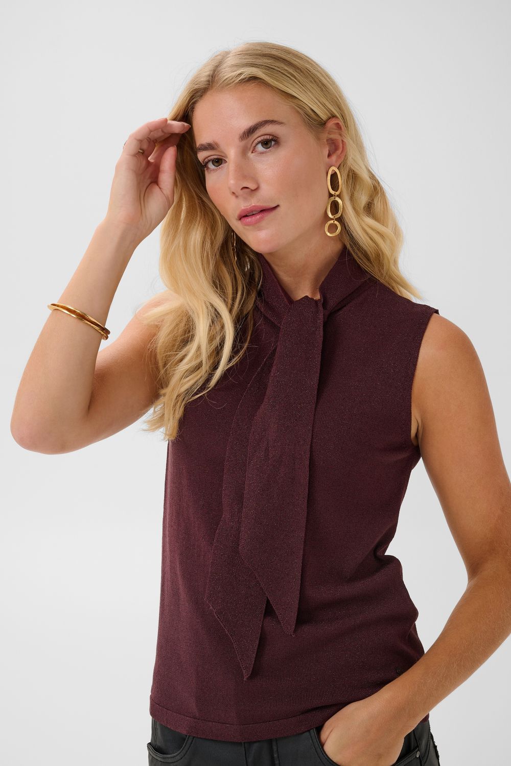CR Zaria Top - Bordeaux