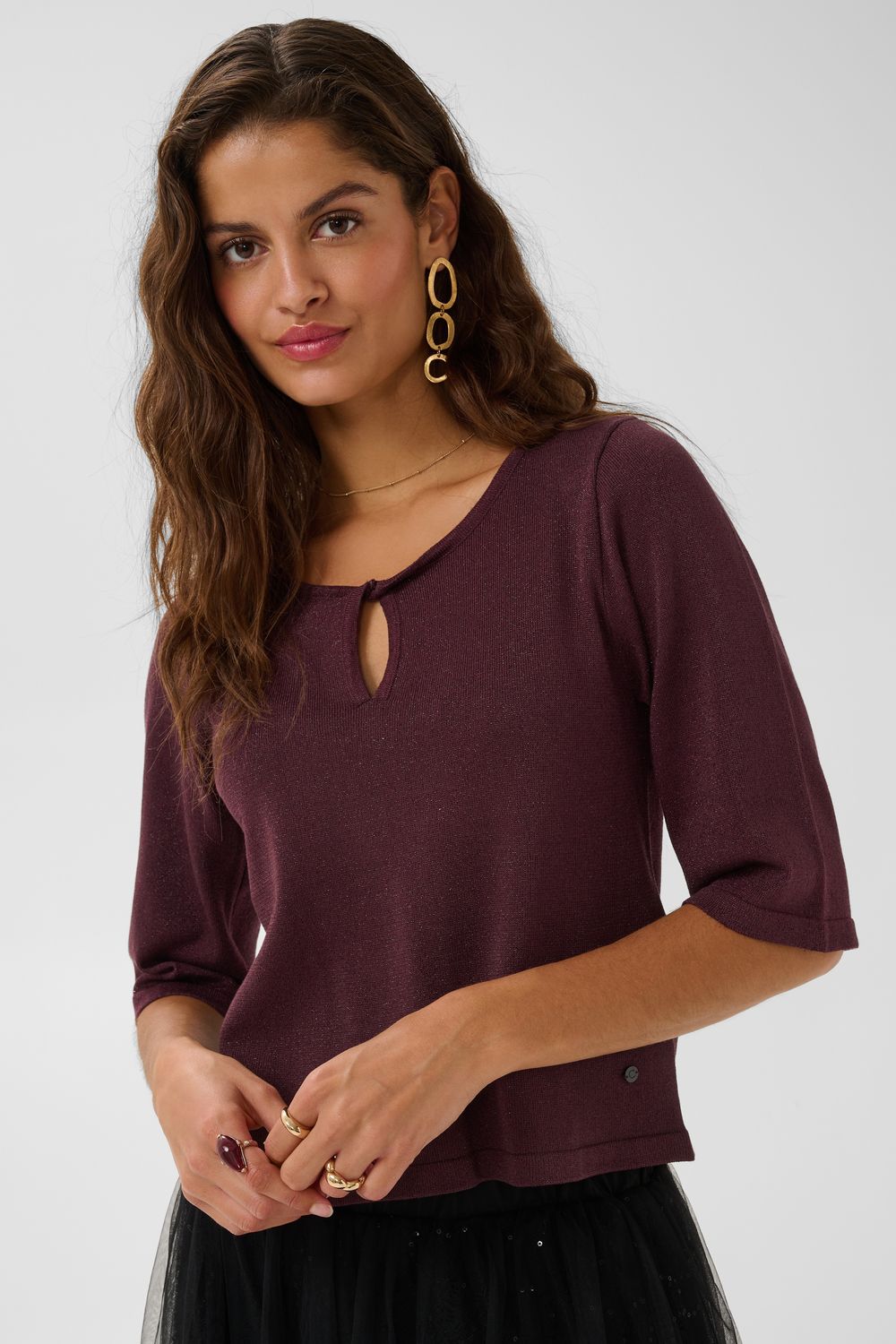 CR Zaria Pullover - Bordeaux