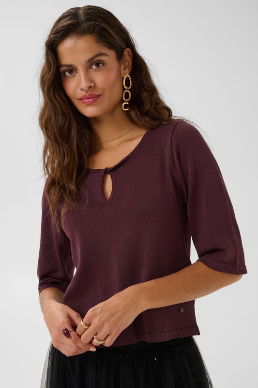 CR Zaria Pullover - Bordeaux