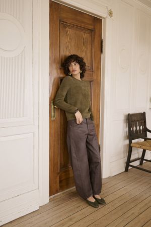CR Maelis Balloon Jeans - Brown