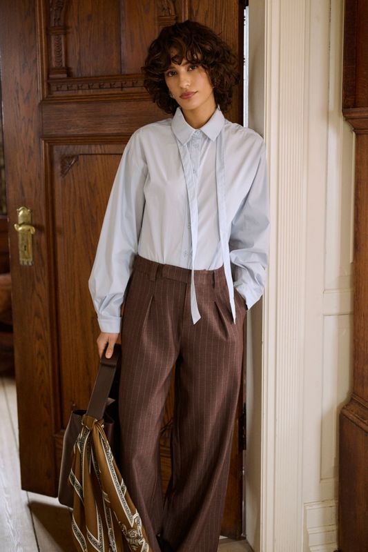 CR Tingle Pants - Brown Stripe