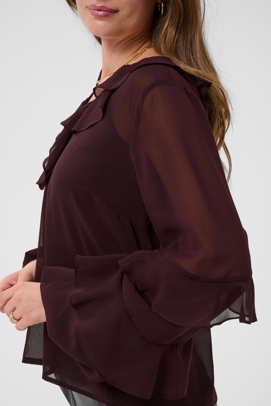 CR Francy Blouse - Bordeaux