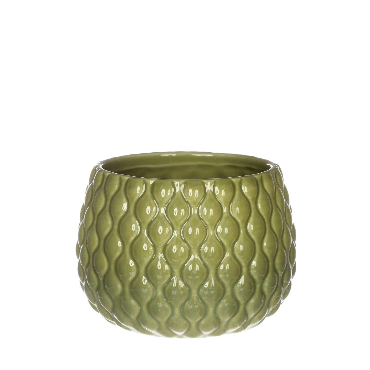 Pot Bubbles - Green, Size: 10,5x9cm