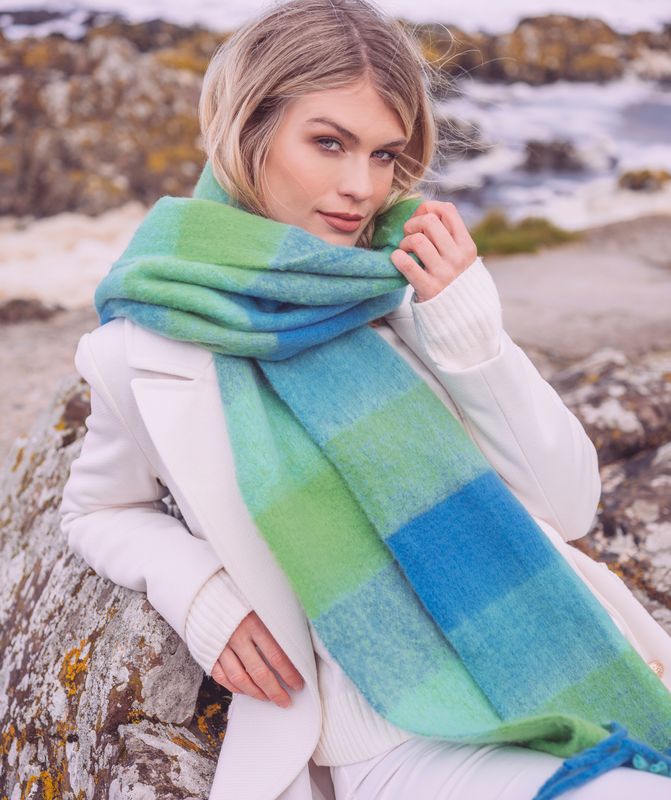 PR Scarf Santoro - Green/Blue