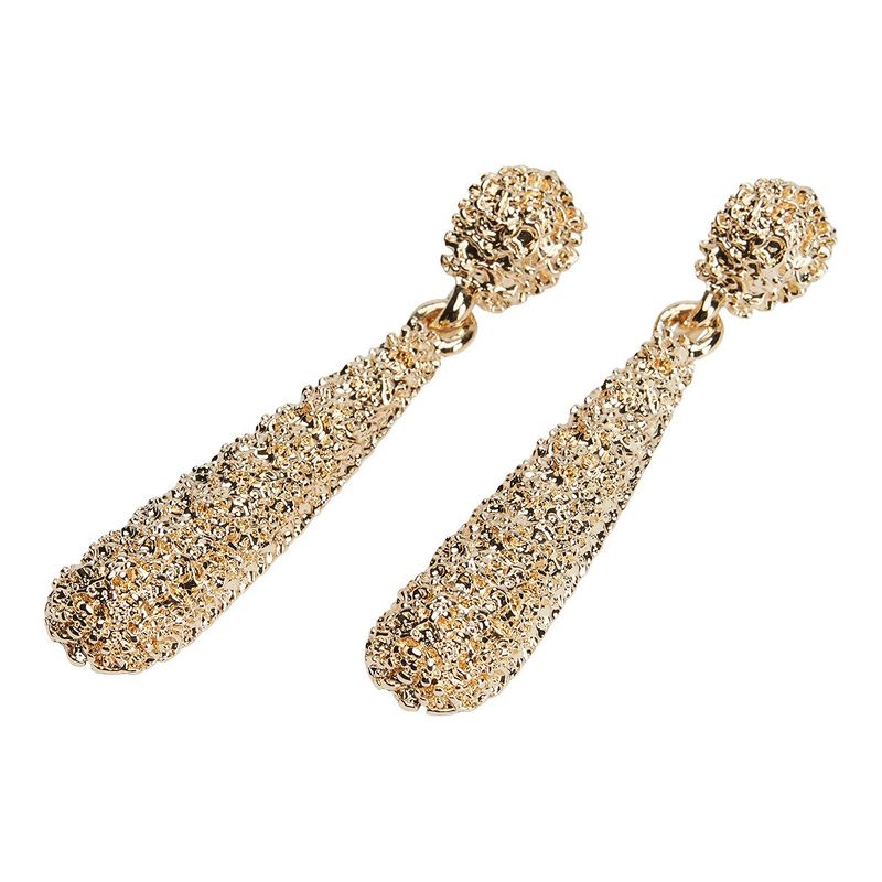 Earring Violet - Gold