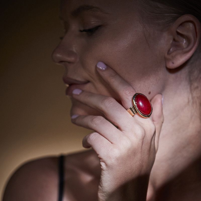 Ring Ariel - Burgundy