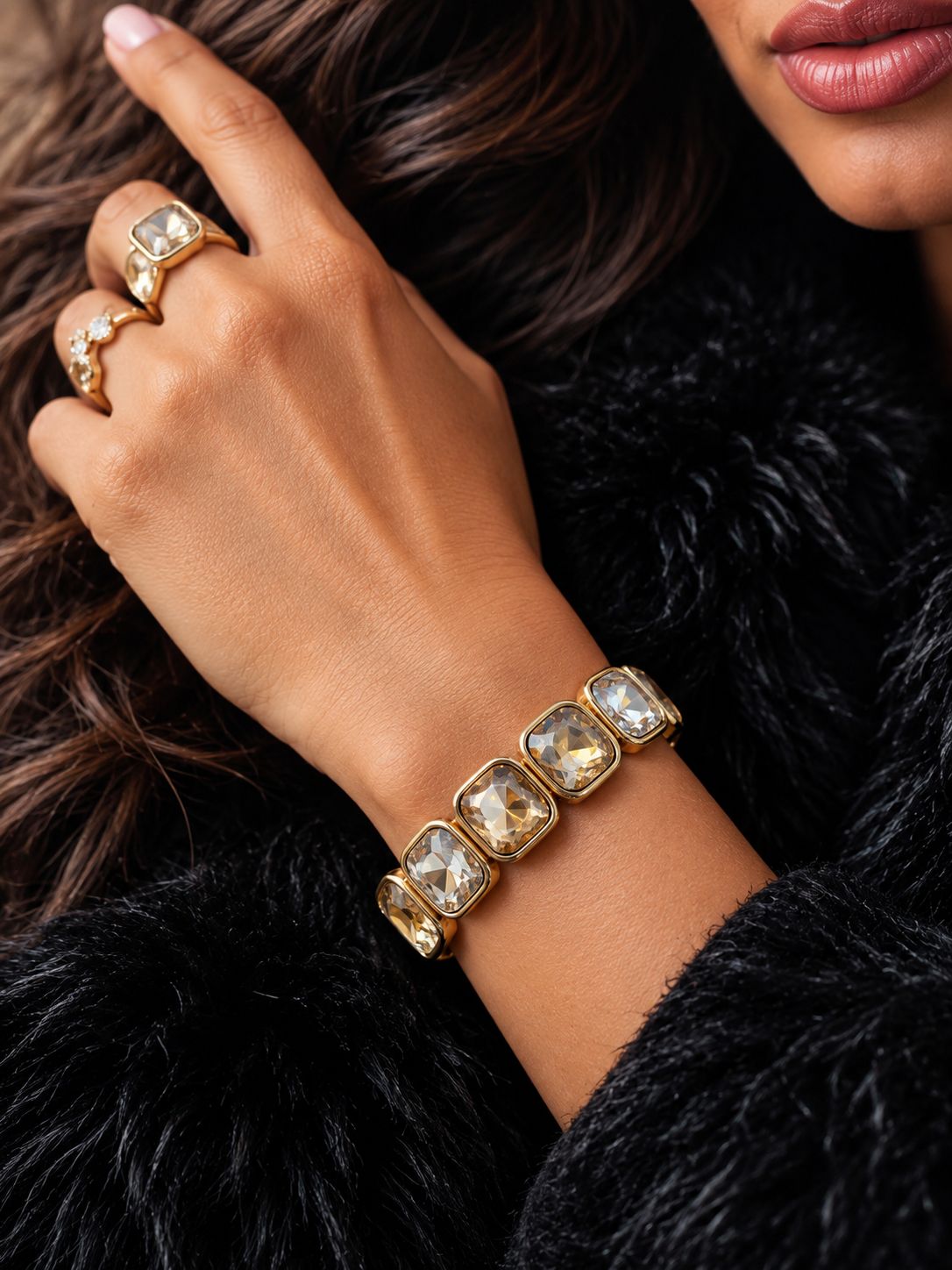 Bracelet Tekla - Champagne