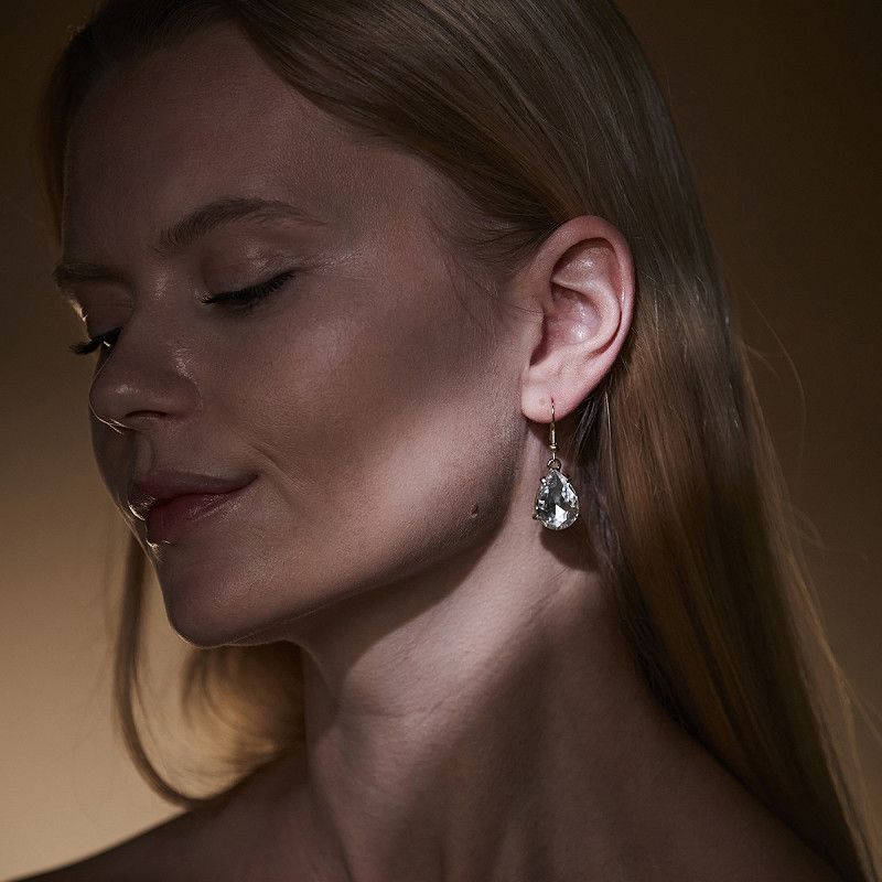 Earring Tekla - Clear