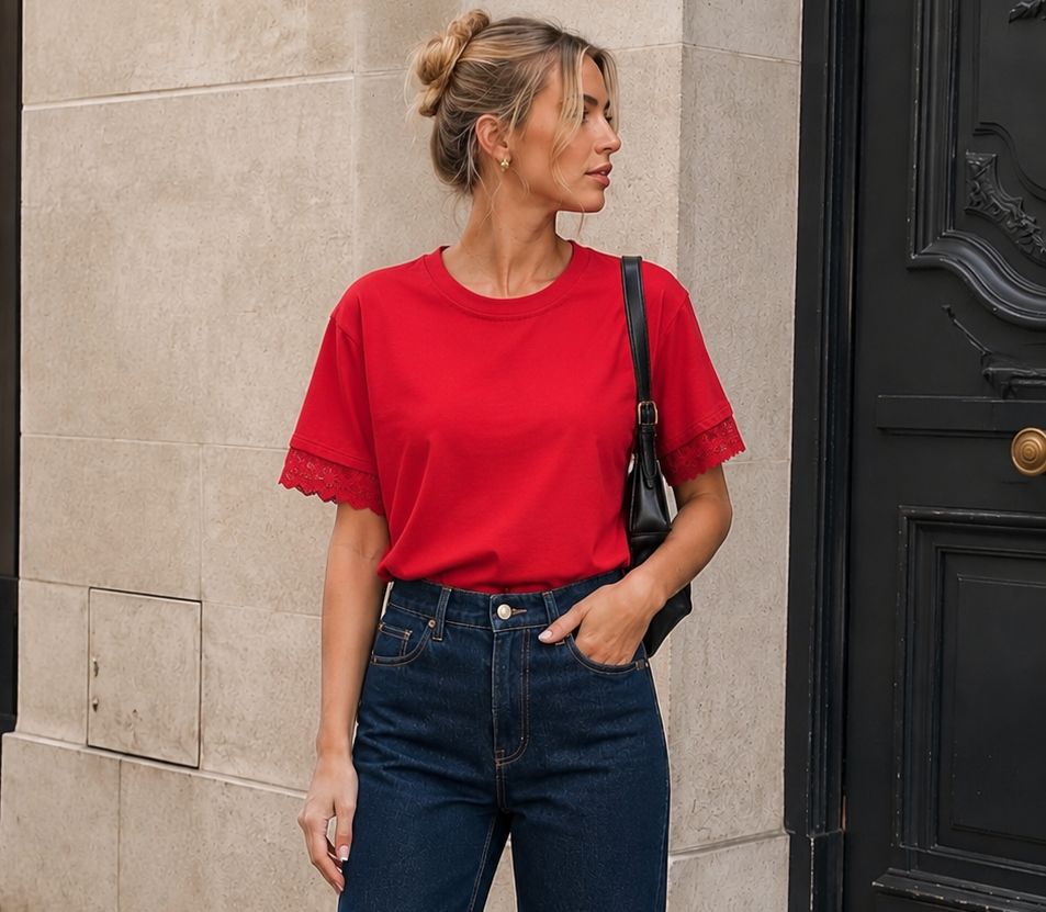 T-Shirt Stella - Red
