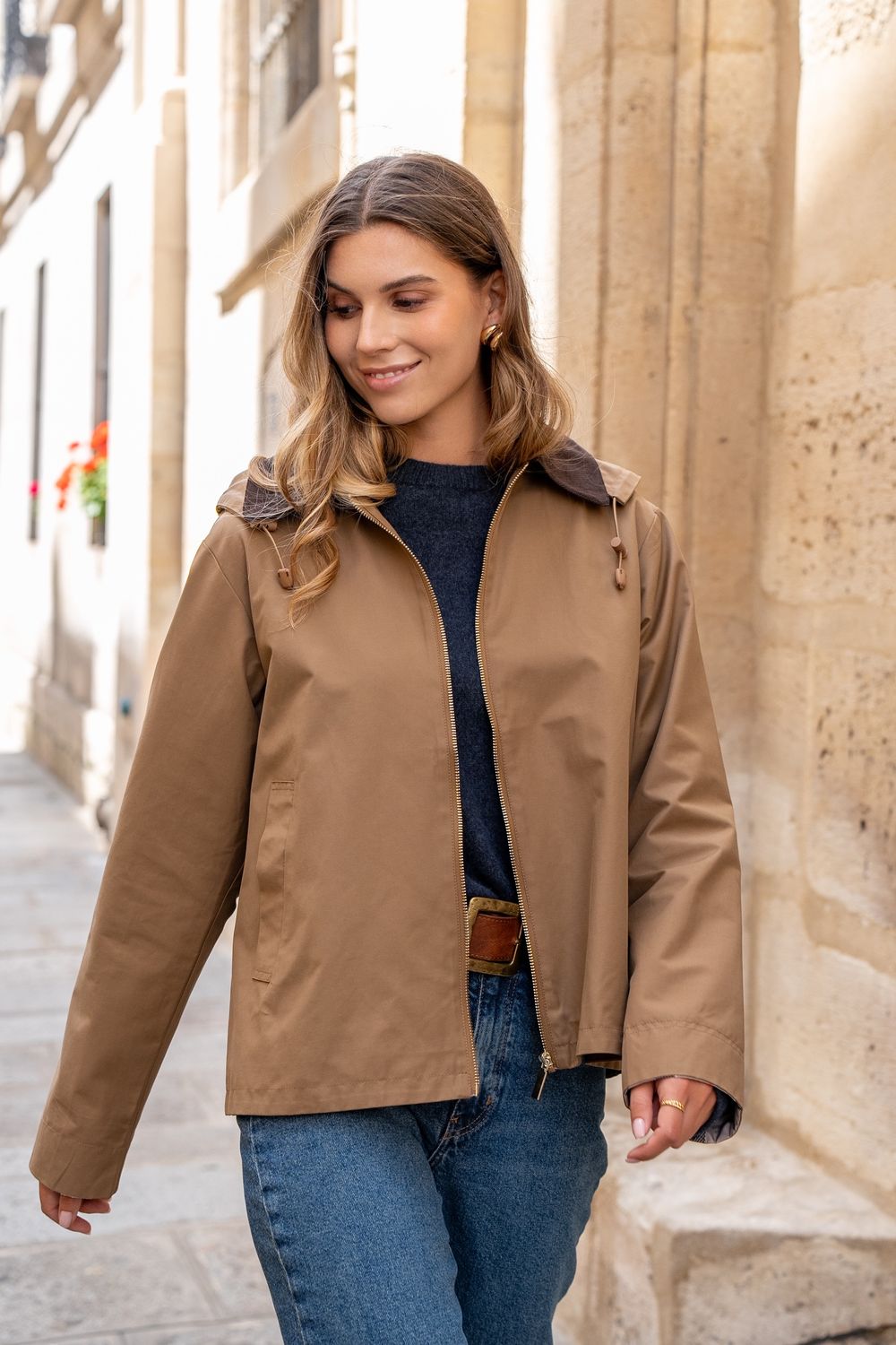 Raincoat Lila - Champagne