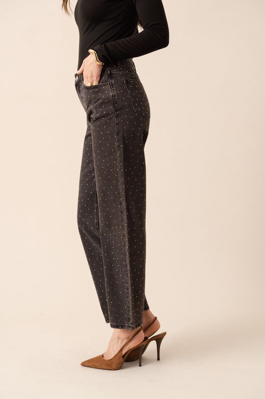 Wide Jeans RAWLIN - Dark Grey