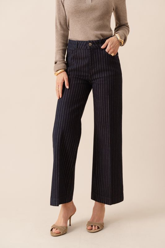 PETITE Wide Jeans VIENNA - Denim Navy