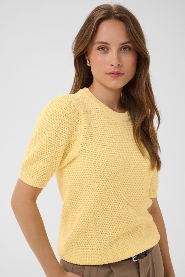 KF Vivian Knit Pullover - Yellow