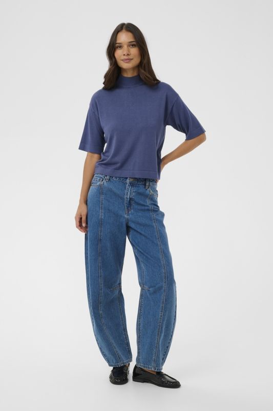 KF Lizza Turtleneck - Jeans Blue