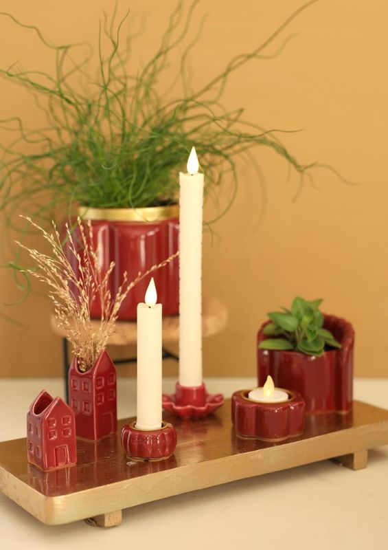 Pouff Pot - Cherry