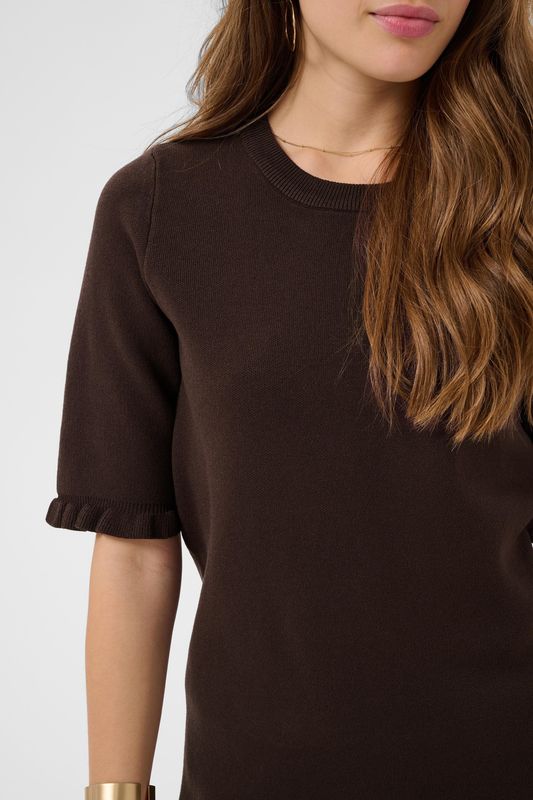 CR Dela Knit Pullover - Brown