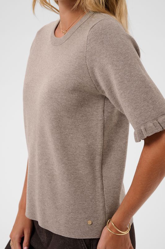 CR Dela Knit Pullover - Taupe