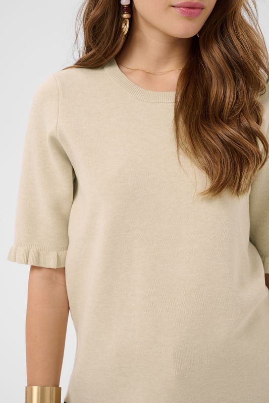 CR Dela Knit Pullover - Beige