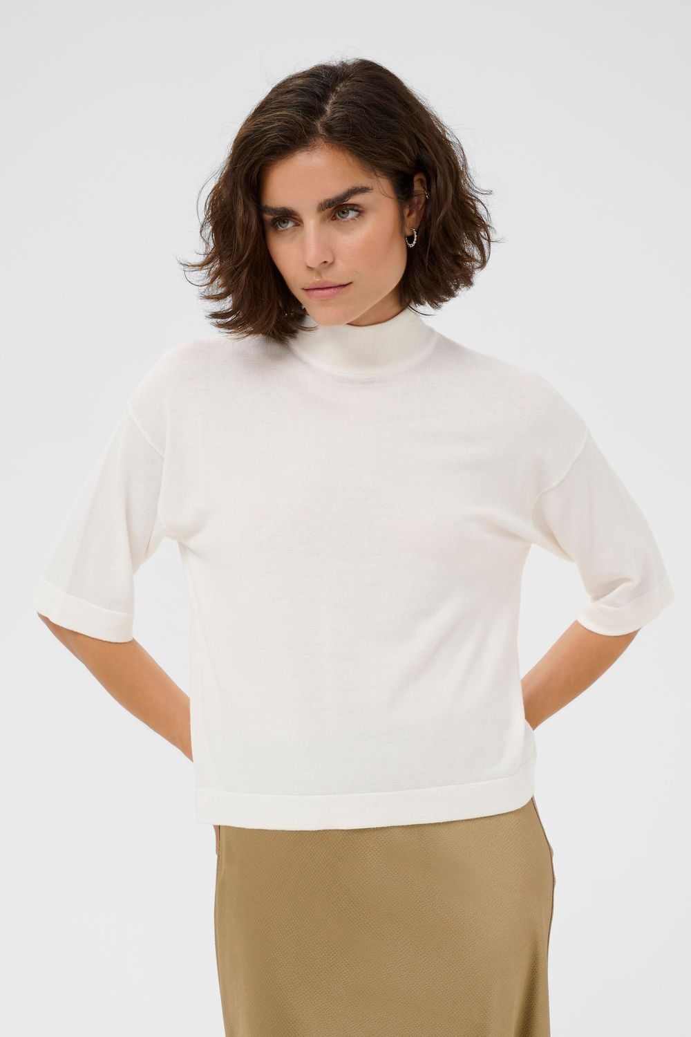 KF Lizza Turtleneck - White