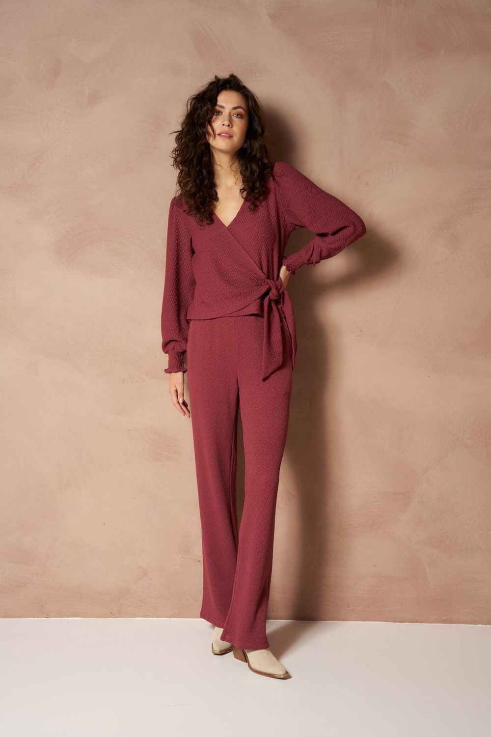 LM Pants Mea - Raspberry Red