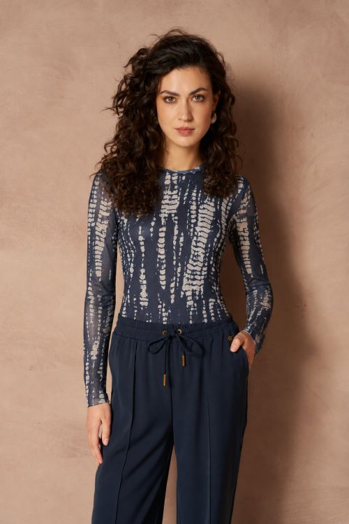 LM Longsleeve Iniko - Mesh Navy