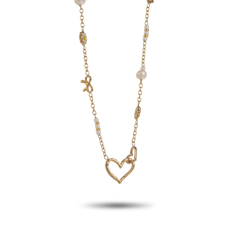 Necklace Anaïs - White