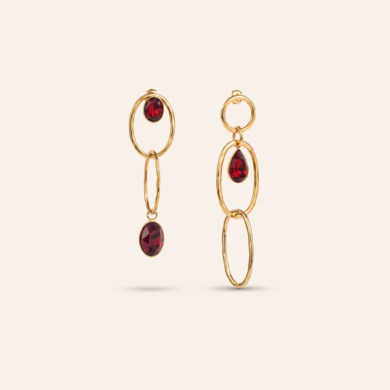 Earring Elodie - Red