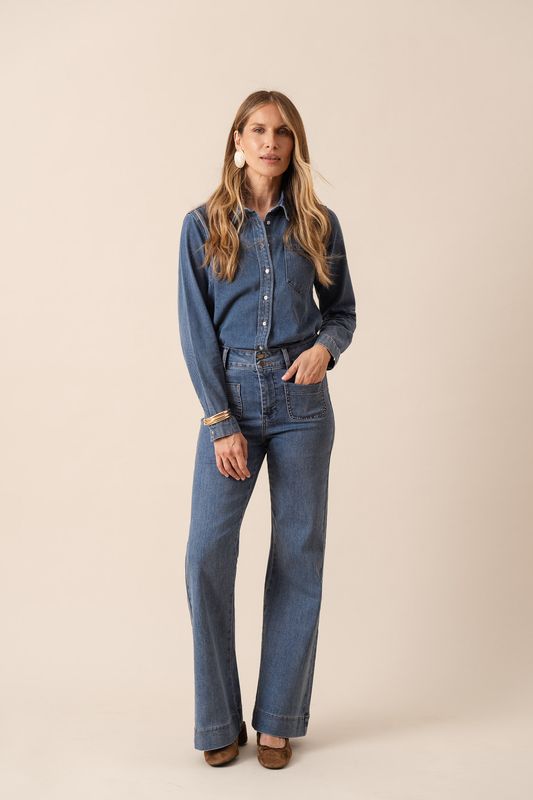 Flare Jeans ELENA - Denim