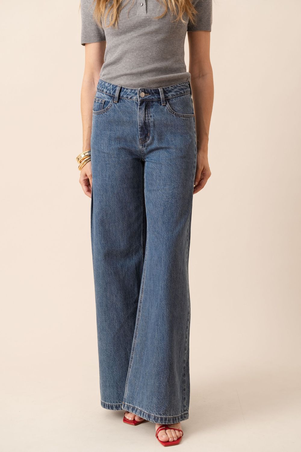 Palazzo Jeans ELOISE - Denim