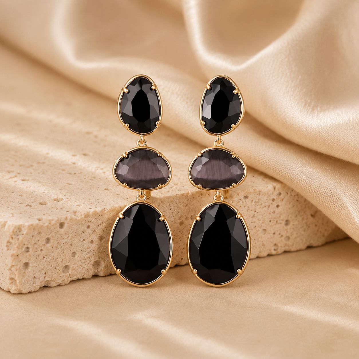 Earring Amara - Black