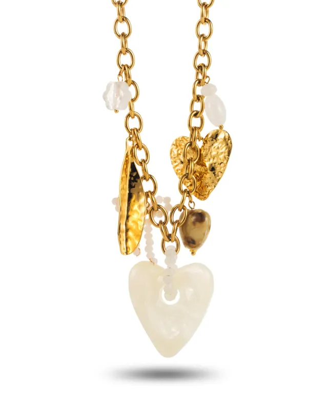 Necklace LouLou - White