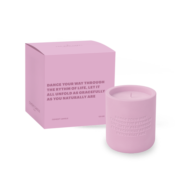 Cemented Candle 170gr - Dance Your Way