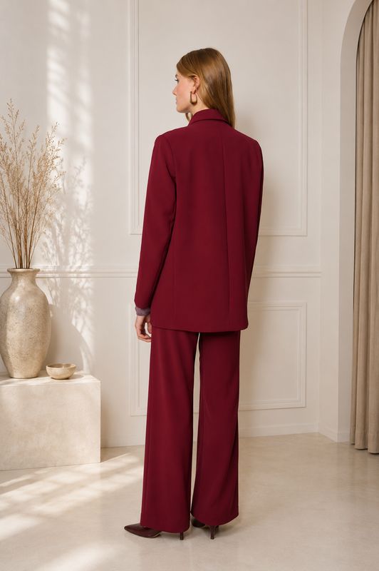 LLM Amber Blazer - Bordeaux