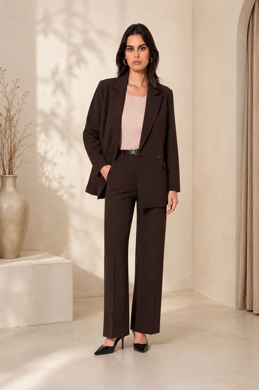 LLM Amber Blazer - Brown