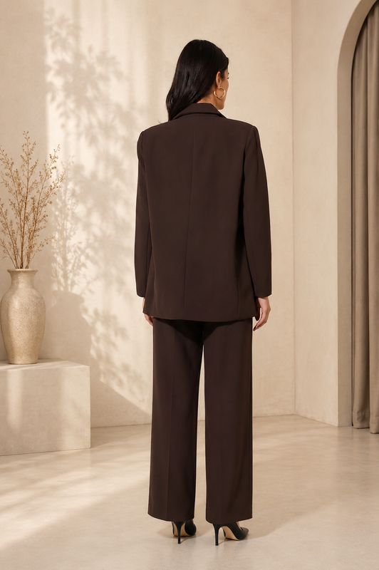 LLM Amber Blazer - Brown