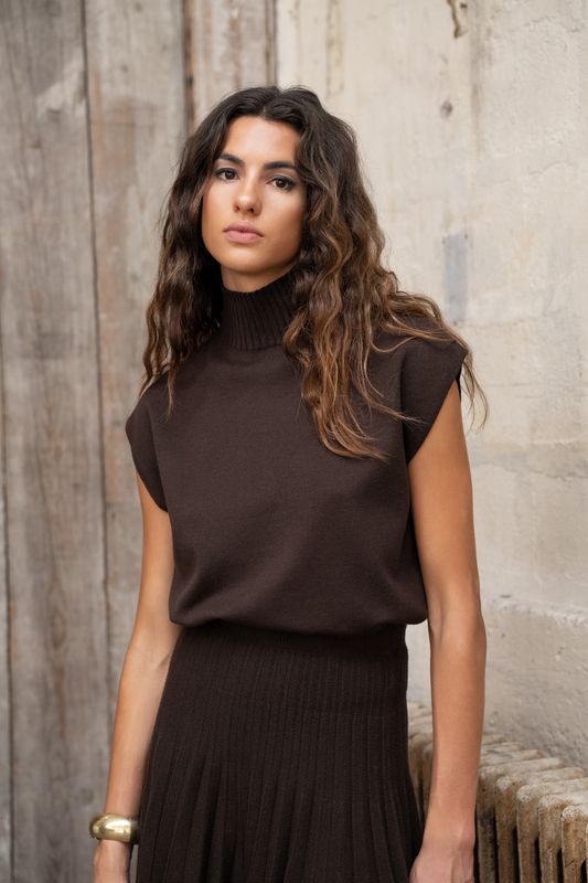 LLM Manon Top - Brown