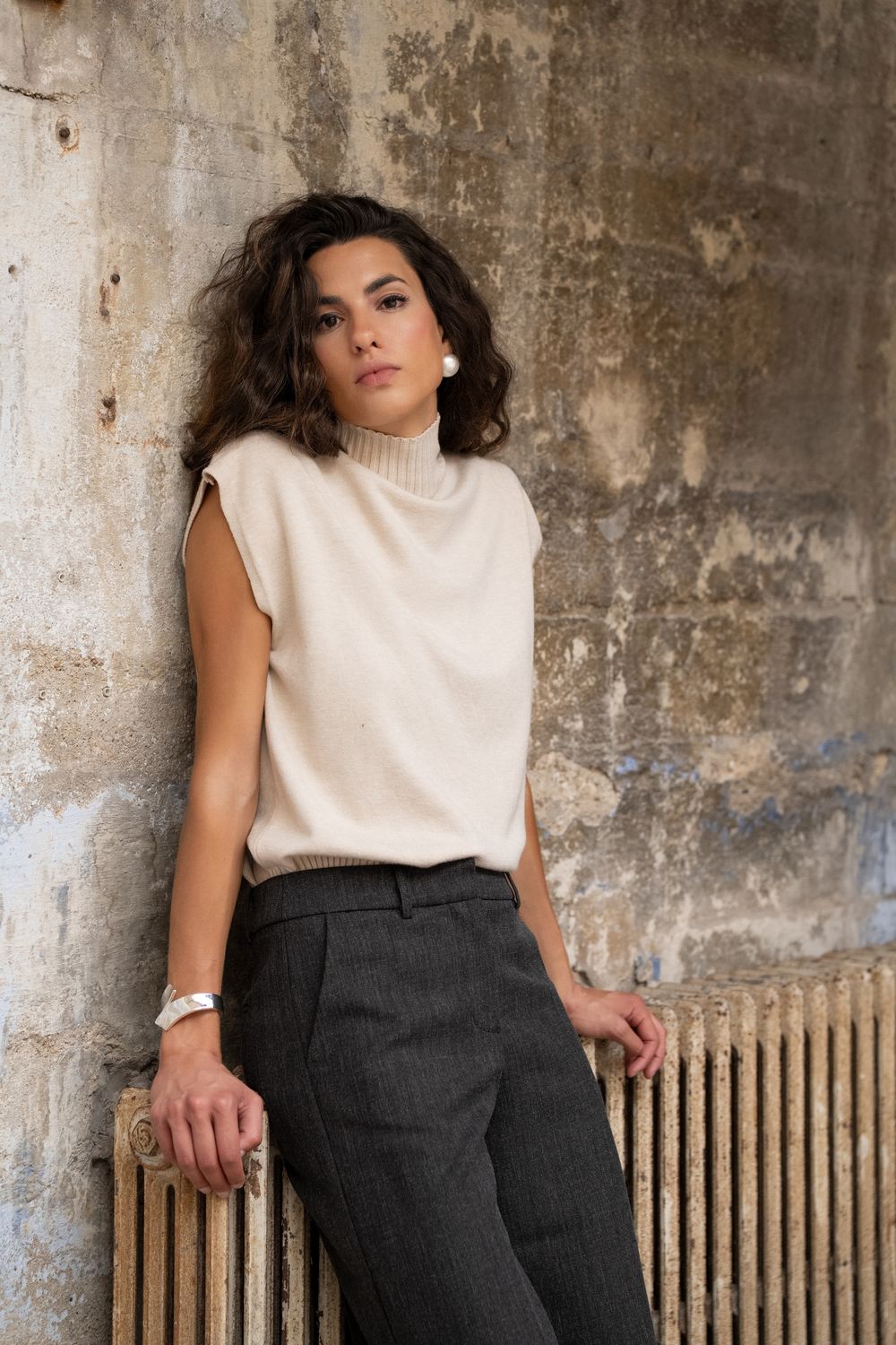 LLM Manon Top - Beige