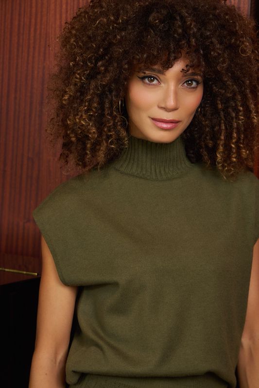 LLM Manon Top - Khaki