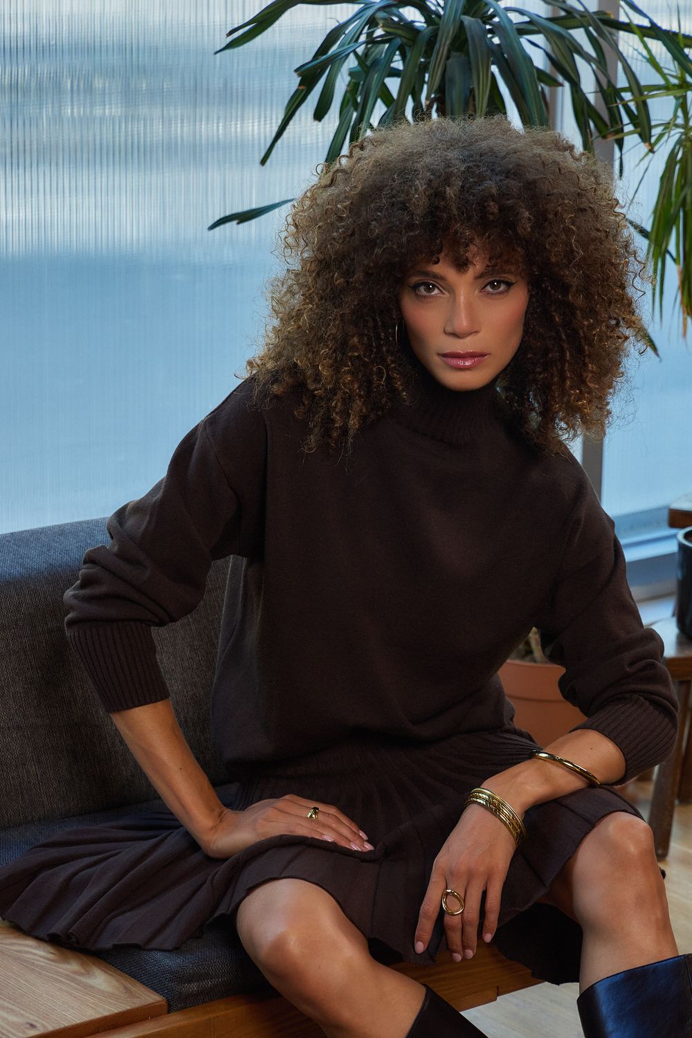 LLM Manon Pull - Brown