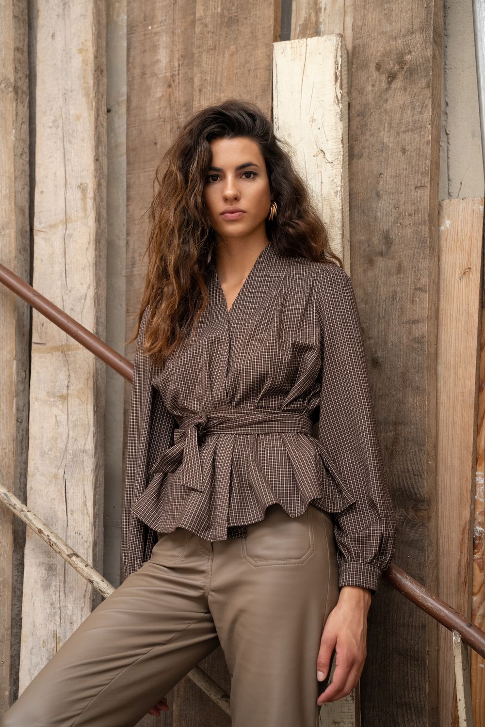 LLM Blouse Odette - Brown
