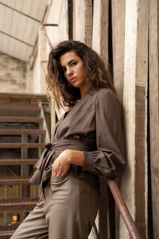 LLM Blouse Odette - Brown