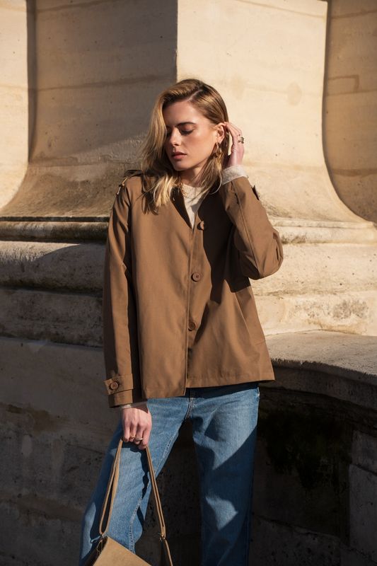 Raincoat Mila - Camel