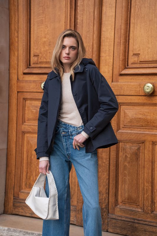 Raincoat Mila - Navy