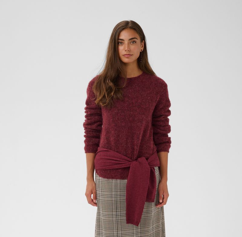 CU Biebber Cacheia Pullover - Bordeaux