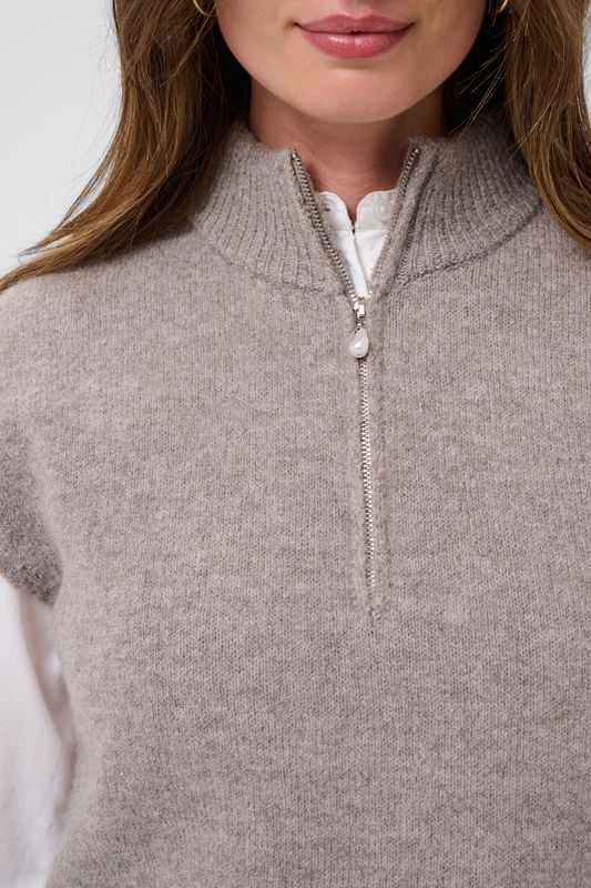 CR Tannenbaum Gilet - Taupe