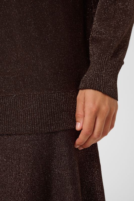 CU Fay Batwing Pullover - Brown